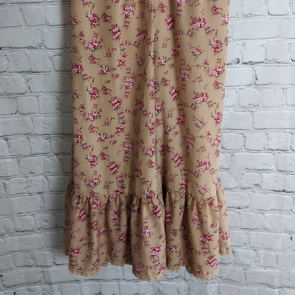 Liz Lisa Floral Rose Ruffle Cropped Jumpsuit XS S - Picture 6 of 6